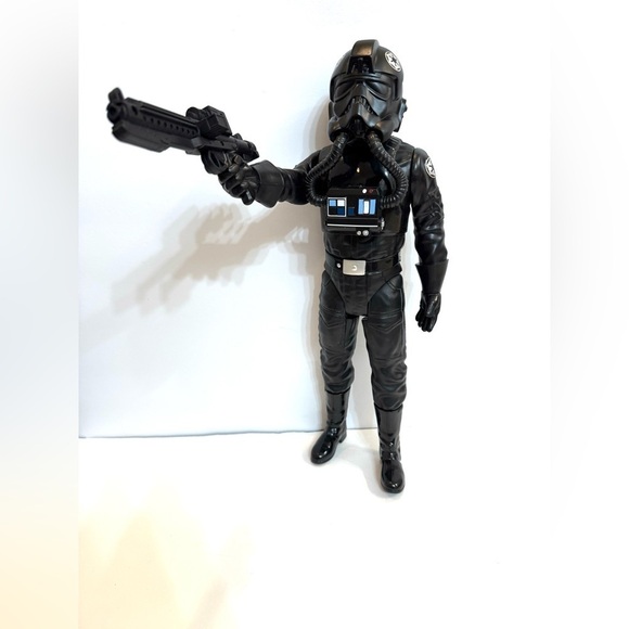 Star Wars Imperial Storm Trooper Tie Fighter Pilot 2014 Disney Jakks Toy 18" - Picture 6 of 6